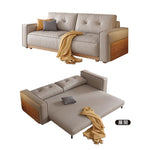 Casaconer | ソファーベッド・レザー・北欧・モダン・おしゃれ・リビングソファー・ダイニングソファー・3人掛け