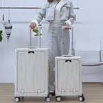 Casaconer | スーツケース・キャリーケース・軽量・静音キャスター・ダブルファスナー・大容量・旅行・出張