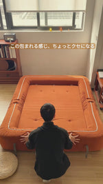 【insに大人気】3WAY ソファベッド ローソファ フロアソファ 折りたたみ ソファ ベッド クッションソファ リクライニング風 省スペース 一人暮らし リビング 寝室 来客用 おしゃれ