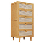 タンス,竹製,ラタン,チェスト,キャビネット,サイドボード,引出し,五段,収納,リビング,寝室,サイズ