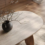 Casaconer | セラミックダイニングテーブル天然木材脚