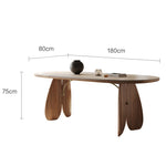 Casaconer | セラミックダイニングテーブル天然木材脚