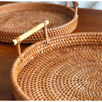 Casaconer | ラタン・おしゃれ・北欧・SMLサイズ・フルーツバスケット・お菓子入れ・果物かご・かご