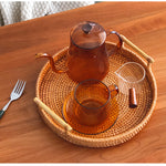 Casaconer | ラタン・おしゃれ・北欧・SMLサイズ・フルーツバスケット・お菓子入れ・果物かご・かご