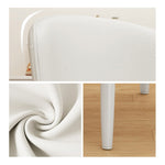 Casaconer | ダイニングチェア・レザーチェア・おしゃれ・北欧・2脚セット・ダイニングレザーチェア・フェイクレザー・デザイナーズチェア