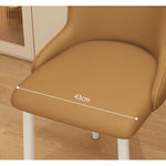 Casaconer | ダイニングチェア・レザーチェア・おしゃれ・北欧・2脚セット・ダイニングレザーチェア・フェイクレザー・デザイナーズチェア