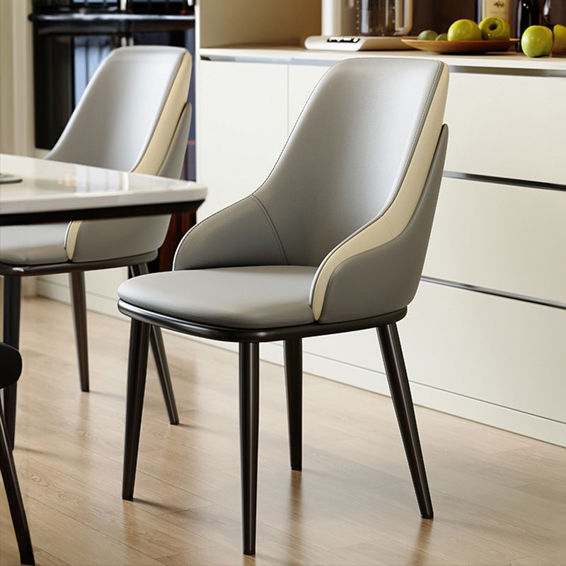 チェア 4脚セット ダイニングチェア 2脚セット 椅子 おしゃれ pu レザー チェア　デスクチェア 北欧 おしゃれ 疲れない 背もたれ ホワイト 白 パソコンチェア モダン イス 高級感