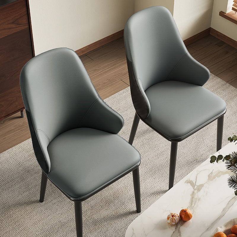 チェア 4脚セット ダイニングチェア 2脚セット 椅子 おしゃれ pu レザー チェア　デスクチェア 北欧 おしゃれ 疲れない 背もたれ ホワイト 白 パソコンチェア モダン イス 高級感