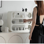 ミニキャビネット,卓上収納,カップラック,ディスプレイ,収納,コンパクト,1人暮らし,利便性