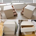 Casaconer | サイドテーブル・ナイトテーブル・クリーム・フェミニン・寝室・ベッドルーム・おしゃれ