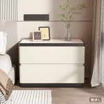 Casaconer | サイドテーブル・puレザー・北欧・おしゃれ・シンプル・韓国・収納・幅40