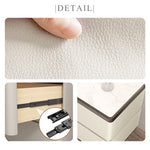 Casaconer | サイドテーブル・puレザー・北欧・おしゃれ・シンプル・韓国・収納・幅40