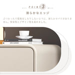 Casaconer | ナイトテーブル・北欧・おしゃれ・姫系・かわいい・韓国・収納・リモコン収納