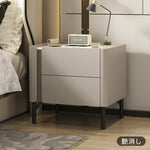 Casaconer | ナイトテーブル・セラミック天板・サイドテーブル・モダン・小物収納・引出し・ベッドルーム・寝室収納・高級感