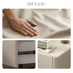 Casaconer | ナイトテーブル・セラミック天板・サイドテーブル・モダン・小物収納・引出し・ベッドルーム・寝室収納・高級感