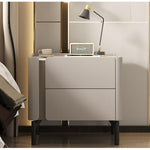 Casaconer | ナイトテーブル・セラミック天板・サイドテーブル・モダン・小物収納・引出し・ベッドルーム・寝室収納・高級感