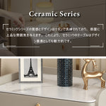 サイドテーブル,ナイトテーブル,ライトリュクス,小物収納,寝室,ベッドルーム,コンパクト,セラミック,特徴