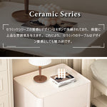 サイドテーブル,ナイトテーブル,フェミニン,小物収納,寝室,ベッドルーム,コンパクト,セラミック,特徴