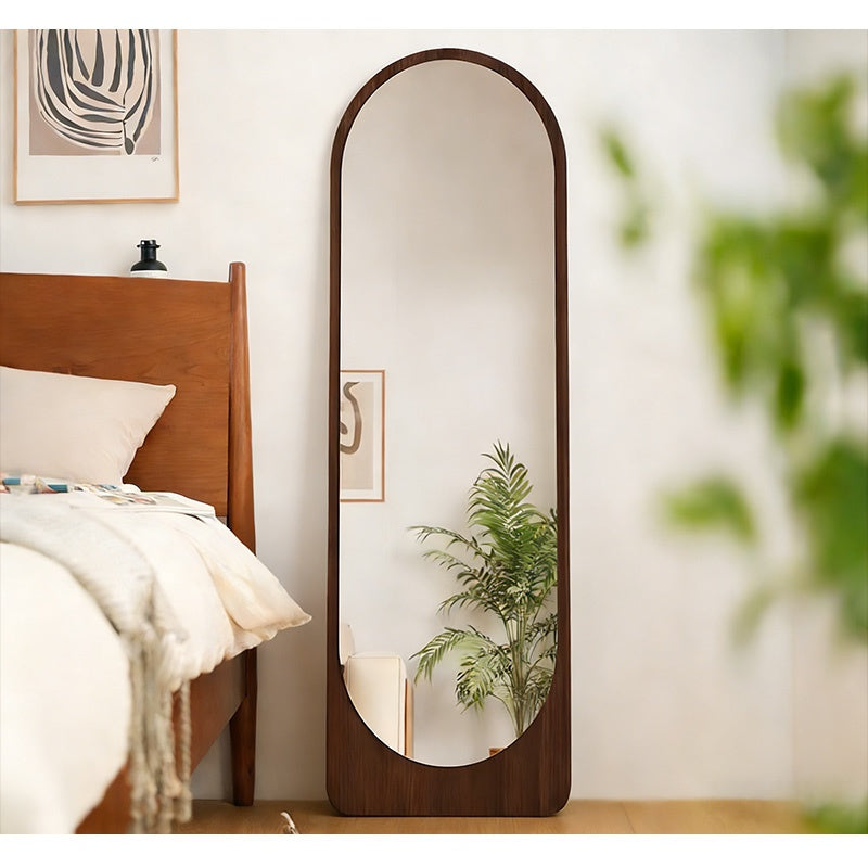 全身鏡 スタンドミラー 壁掛け 姿見 レトロ リビング ベッドルーム 1人