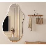 Casaconer | 完成品・韓国・インテリア・おしゃれ・洗面・韓国ミラー・ウェーブ・トイレ・壁掛け・鏡・変形ミラー・ミラー・賃貸・アパート・マンション・壁・ノンフレーム・玄関・寝室・かわいい・デザイン・デザインミラー・ディスプレイ