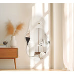 Casaconer | 全身鏡・おしゃれ・韓国風・壁掛け・賃貸・ミラー・アンティーク・ウェーブ