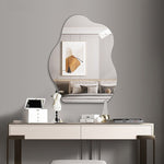 鏡 壁掛け 洗面おしゃれ オーバル 鏡 ミラー ウォールミラー 壁掛け鏡北欧 玄関鏡 リビング鏡玄関 洗面所 洗面台 姿見 ミラー 壁 掛け インテリア デザイン 上半身 ミラー 韓国ミラー ウェーブミラー 賃貸 アパート マンション 玄関 姿見