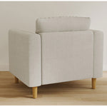 パーソナルチェア,1人掛け,ソファ,ソファー,ファブリック,ナチュラル,1人暮らし,おしゃれ,裏面