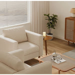 パーソナルチェア,1人掛け,ソファ,ソファー,ファブリック,ナチュラル,1人暮らし,おしゃれ,温かみのある雰囲気