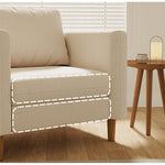 パーソナルチェア,1人掛け,ソファ,ソファー,ファブリック,ナチュラル,1人暮らし,おしゃれ,自然な風合