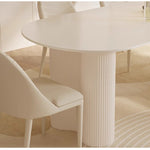 ダイニングテーブル,2人掛け,4人掛け,6人掛け,食卓,食事テーブル,クリーム風,セラミック,韓国風,丸めの縁