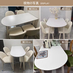 Casaconer | テーブル・セラミックテーブル・セラミック天板・セラミック・おしゃれ・北欧・モダン・ダイニングテーブル・180・幅140・160/180