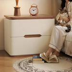 ナイトテーブル おしゃれ 北欧 サイドテーブル 完成品 幅50 ベッド ソファサイド ベッドサイドpuレザー収納 引き出し コンパクト 小物収納 寝室 リビング 引出しタイプ 省スペース木製 シンプル モダン