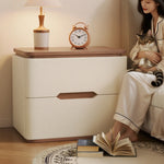 ナイトテーブル おしゃれ 北欧 サイドテーブル 完成品 幅50 ベッド ソファサイド ベッドサイドpuレザー収納 引き出し コンパクト 小物収納 寝室 リビング 引出しタイプ 省スペース木製 シンプル モダン