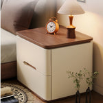 ナイトテーブル おしゃれ 北欧 サイドテーブル 完成品 幅50 ベッド ソファサイド ベッドサイドpuレザー収納 引き出し コンパクト 小物収納 寝室 リビング 引出しタイプ 省スペース木製 シンプル モダン