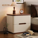 ナイトテーブル おしゃれ 北欧 サイドテーブル 完成品 幅50 ベッド ソファサイド ベッドサイドpuレザー収納 引き出し コンパクト 小物収納 寝室 リビング 引出しタイプ 省スペース木製 シンプル モダン