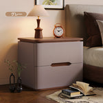 ナイトテーブル おしゃれ 北欧 サイドテーブル 完成品 幅50 ベッド ソファサイド ベッドサイドpuレザー収納 引き出し コンパクト 小物収納 寝室 リビング 引出しタイプ 省スペース木製 シンプル モダン