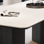 Casaconer | ダイニングテーブル・長方形・セラミック天板・幅140cm/160cm/180cm/200cm・4人掛け/6人掛け/8人掛け・実木脚・耐熱・耐摩耗・防水