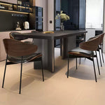 Casaconer | セラミックダイニングテーブル・丸角食卓・2人/4人/6人/8人掛け・高さ75cm