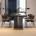 Casaconer | セラミックダイニングテーブル・丸角食卓・2人/4人/6人/8人掛け・高さ75cm