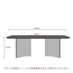 Casaconer | セラミックダイニングテーブル・丸角食卓・大理石調・2人/4人/6人/8人掛け・高さ75cm