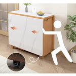 Casaconer | ダイニングテーブル・セラミック・天然木・折りたたみ・折りたたみ式・モダン・140cm・4人・6人掛け