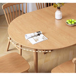 Casaconer | ダイニングテーブル・天然木・折りたたみ・おしゃれ・モダン・145cm・4人・4人掛け