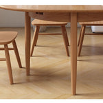 Casaconer | ダイニングテーブル・天然木・折りたたみ・おしゃれ・モダン・145cm・4人・4人掛け