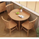 Casaconer | ダイニングテーブル・天然木・折りたたみ・おしゃれ・モダン・90cm・4人・6人掛け