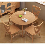 Casaconer | ダイニングテーブル・天然木・折りたたみ・おしゃれ・モダン・90cm・4人・6人掛け