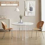 丸テーブル,ダイニングテーブル,2人掛け,4人掛け,おしゃれ,セラミック,ナチュラル,カフェ風