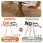 Casaconer | ダイニングテーブル・セラミック・木製・天然木・北欧・モダン・韓国・おしゃれ・3人掛け