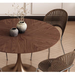 Casaconer | ダイニングテーブル・丸・80cm・100cm・120cm・天然木・テーブルのみ・ダイニング・丸形・円型・シンプル・2人用・4人掛け用・6人掛け用・木製・無垢・天然木・おしゃれ・ナチュラル・食卓・食卓テーブル・北欧風・アンティーク風・カフェ風・丸型・在宅・テーブル単品・北欧