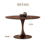 Casaconer | ダイニングテーブル・丸・80cm・100cm・120cm・天然木・テーブルのみ・ダイニング・丸形・円型・シンプル・2人用・4人掛け用・6人掛け用・木製・無垢・天然木・おしゃれ・ナチュラル・食卓・食卓テーブル・北欧風・アンティーク風・カフェ風・丸型・在宅・テーブル単品・北欧