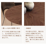 Casaconer | ダイニングテーブル・丸・80cm・100cm・120cm・天然木・テーブルのみ・ダイニング・丸形・円型・シンプル・2人用・4人掛け用・6人掛け用・木製・無垢・天然木・おしゃれ・ナチュラル・食卓・食卓テーブル・北欧風・アンティーク風・カフェ風・丸型・在宅・テーブル単品・北欧